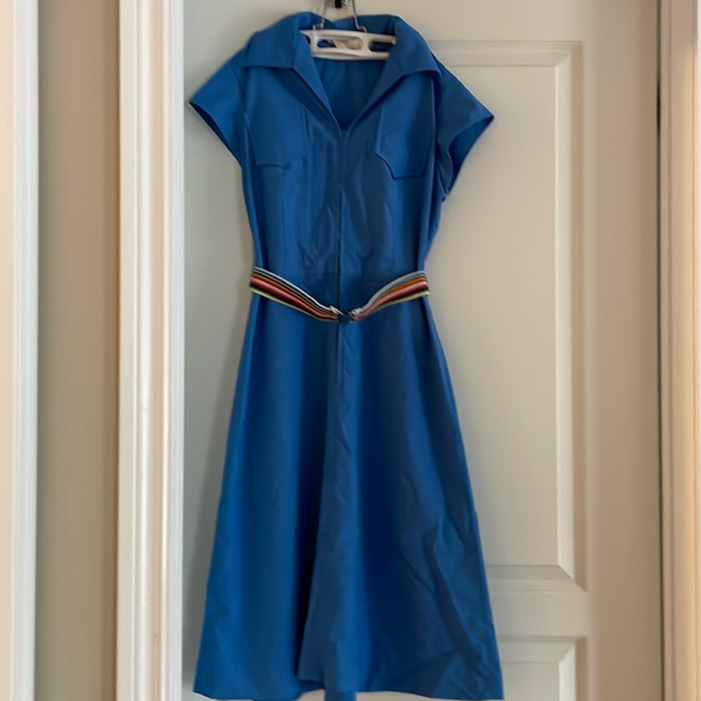 Vintage 1970’s blue Midi Dress